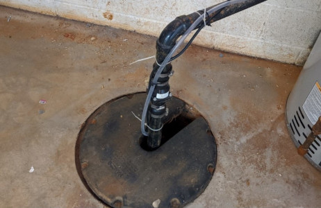An example of a sump pump
